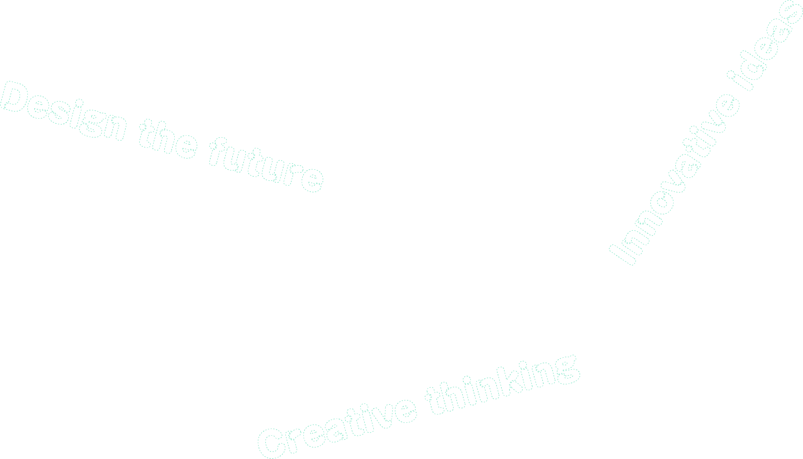 Design the future Creative thinking Innovative ideas